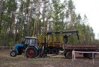 трактор с манипулятором и прицепом трактор с манипулятором и прицепом